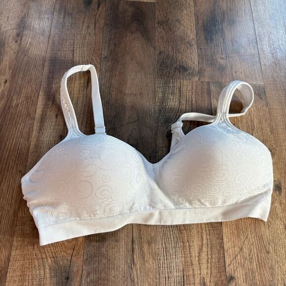 Bali White Comfort Bra 40C no underwire great preworn condition - Picture 7 of 7